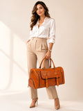leather duffel bag