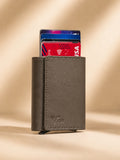 Pop-Up Three Fold Wallet green