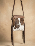 Cowhide Leather Crossbody Bag