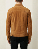 Tan Suede Leather Jacket