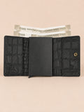 Pop-Up Three Fold Wallet black