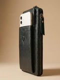 Studded Phone Wallet black