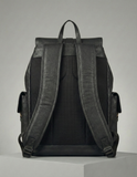 Black Leather Backpack