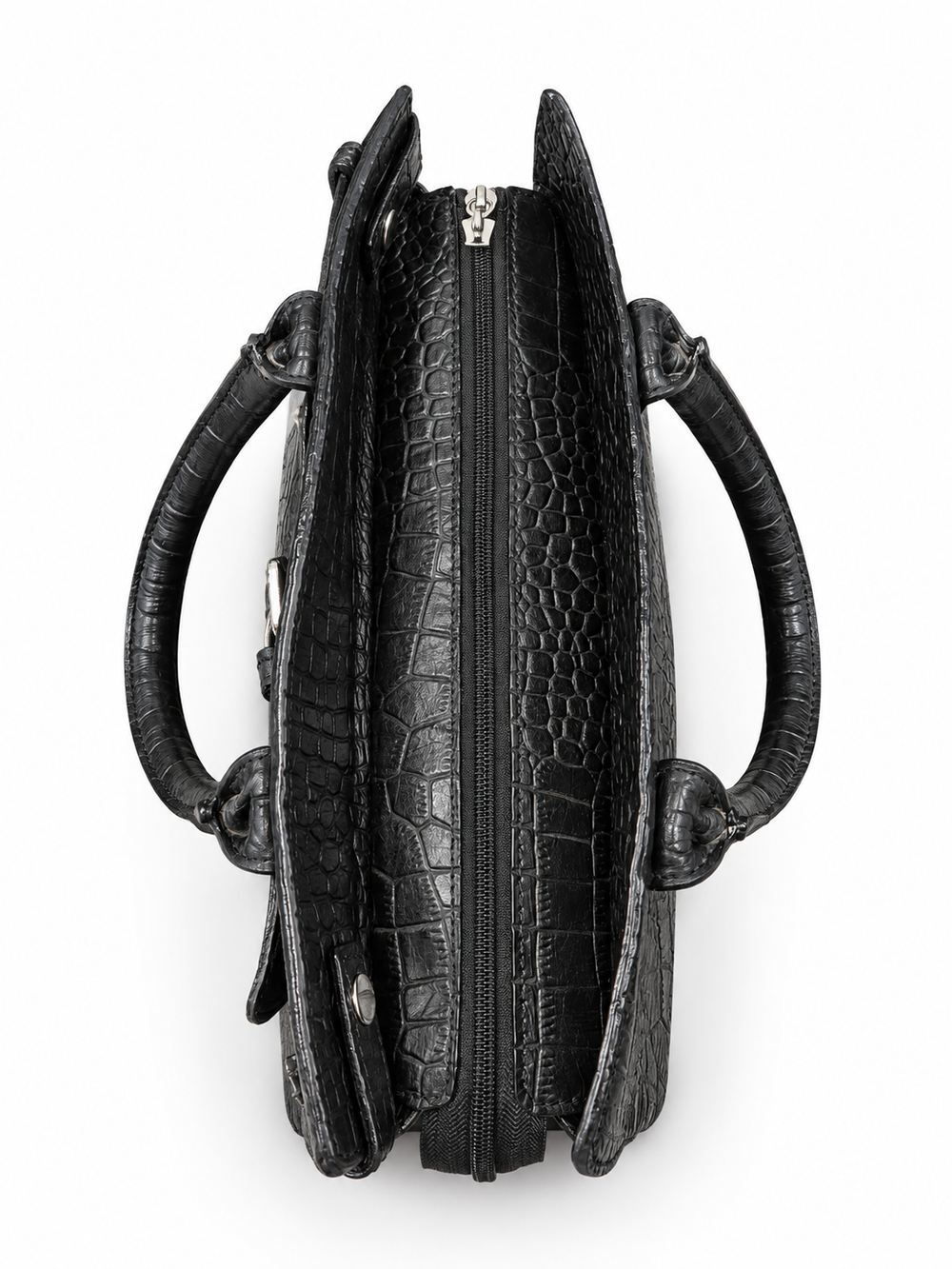 black handbag
