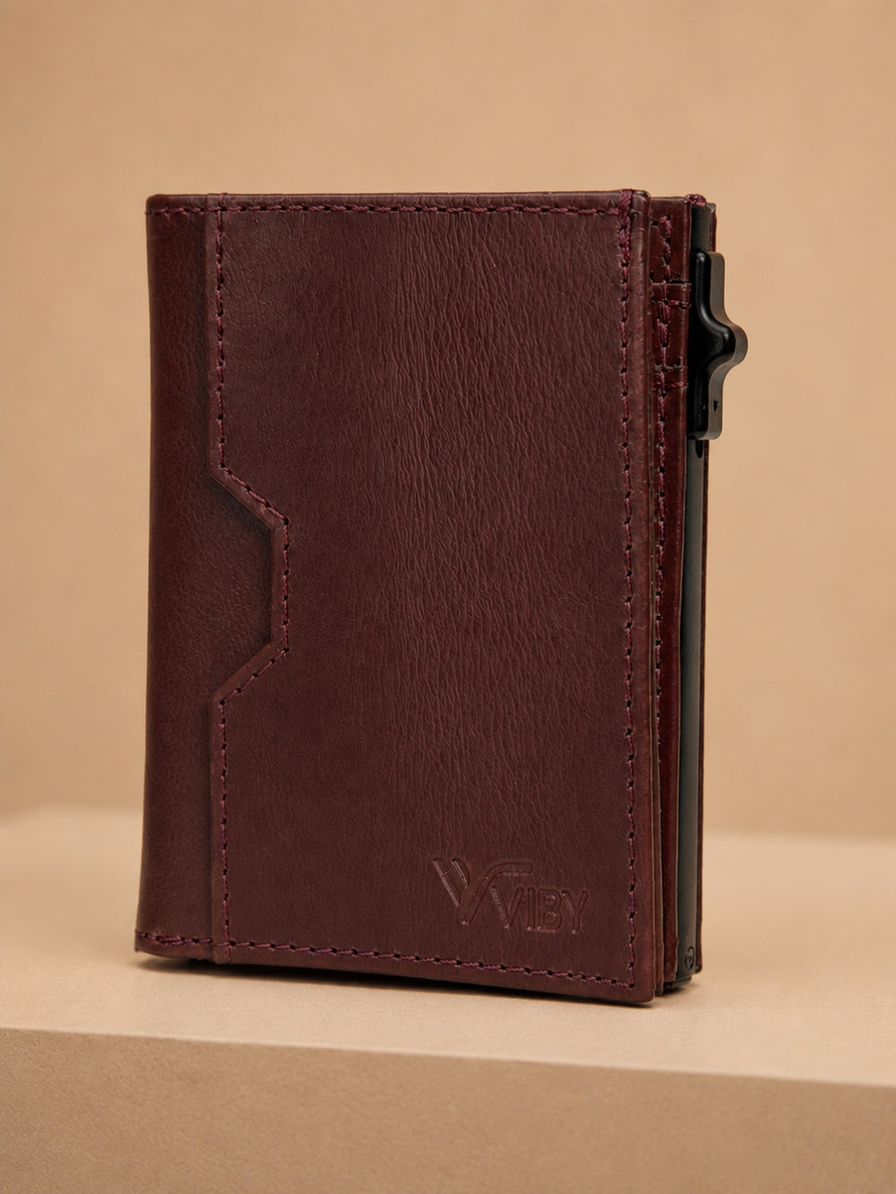 Brown Pop-Stack Pop-up Wallet
