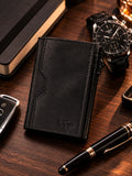 black Pop-Stack Pop-up Wallet