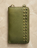 Women’s Olive Green Clutch Wallet
