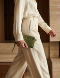 Women’s Olive Green Clutch Wallet
