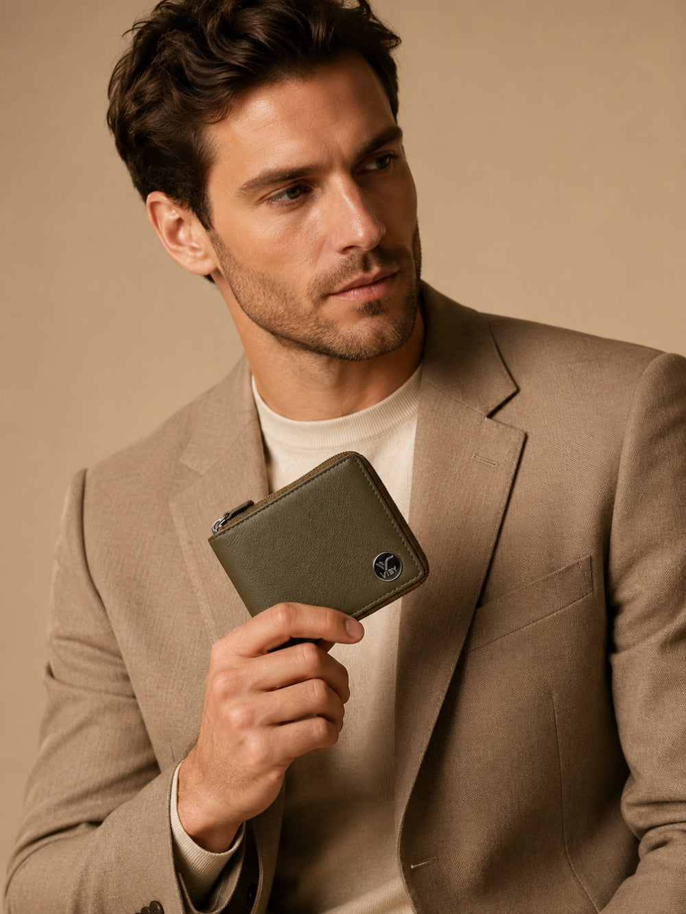 Zipper Wallet green