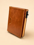 light Brown Pop-Stack Pop-up Wallet