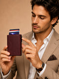 Brown Pop-Stack Pop-up Wallet