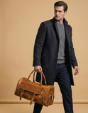 Leather Duffel Bag for Travel
