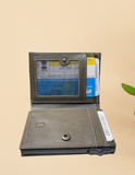 olive green wallet