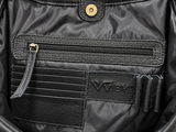 Braided Leather Tote Bag BLACK