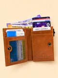 light Brown Pop-Stack Pop-up Wallet