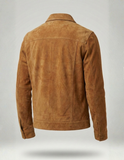 Tan Suede Leather Jacket
