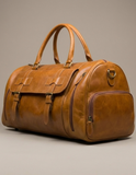 Leather Duffel Bag for Travel