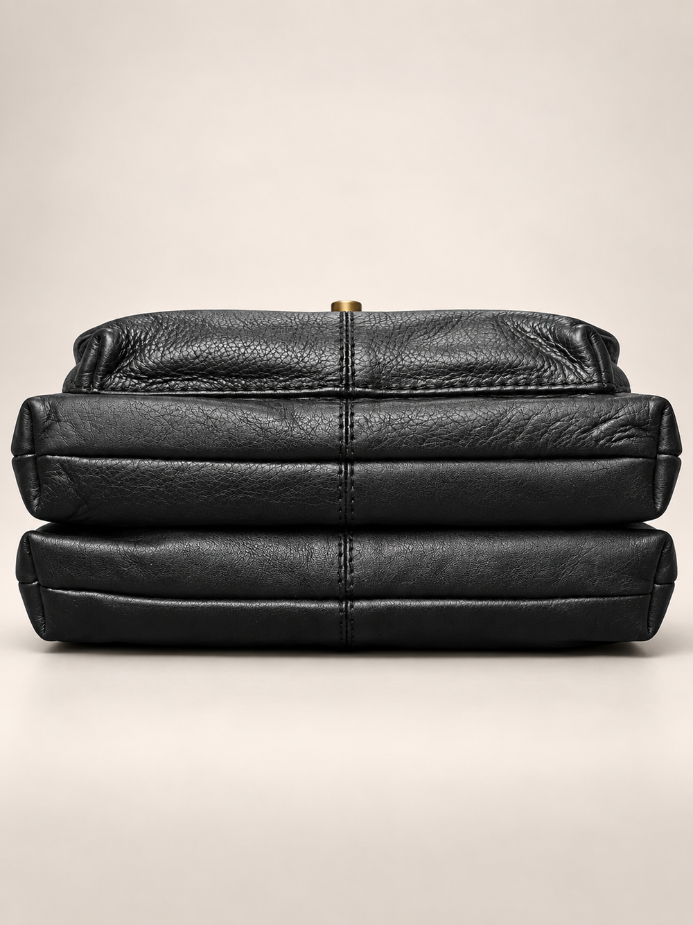 Black Braided Sling Bag