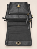 Black Braided Sling Bag