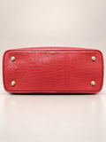 Red Croc Tote