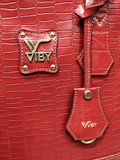 Red Croc Tote