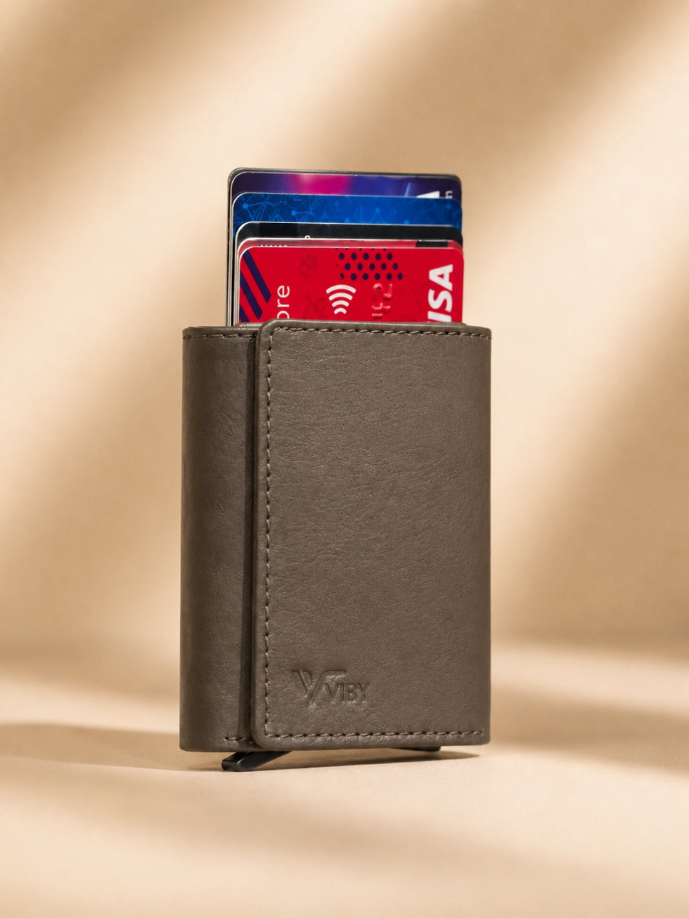 Pop-Up Three Fold Wallet green