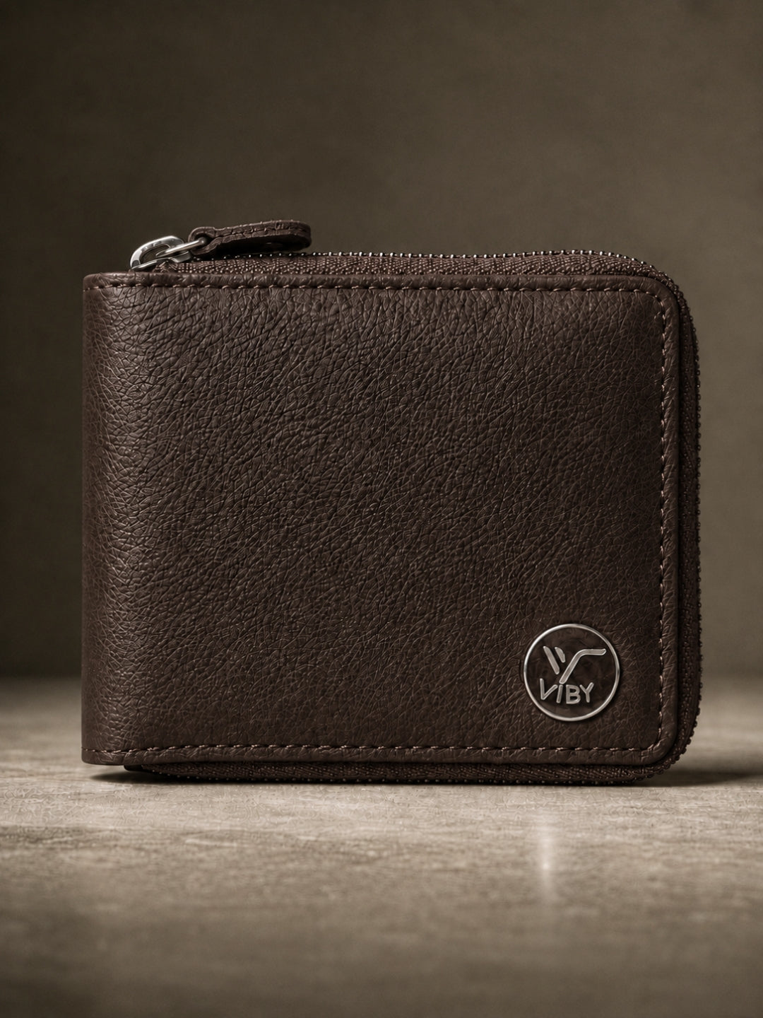 Zipper Wallet  brown