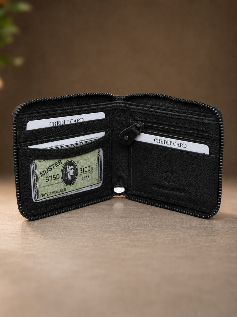 Zipper Wallet  black