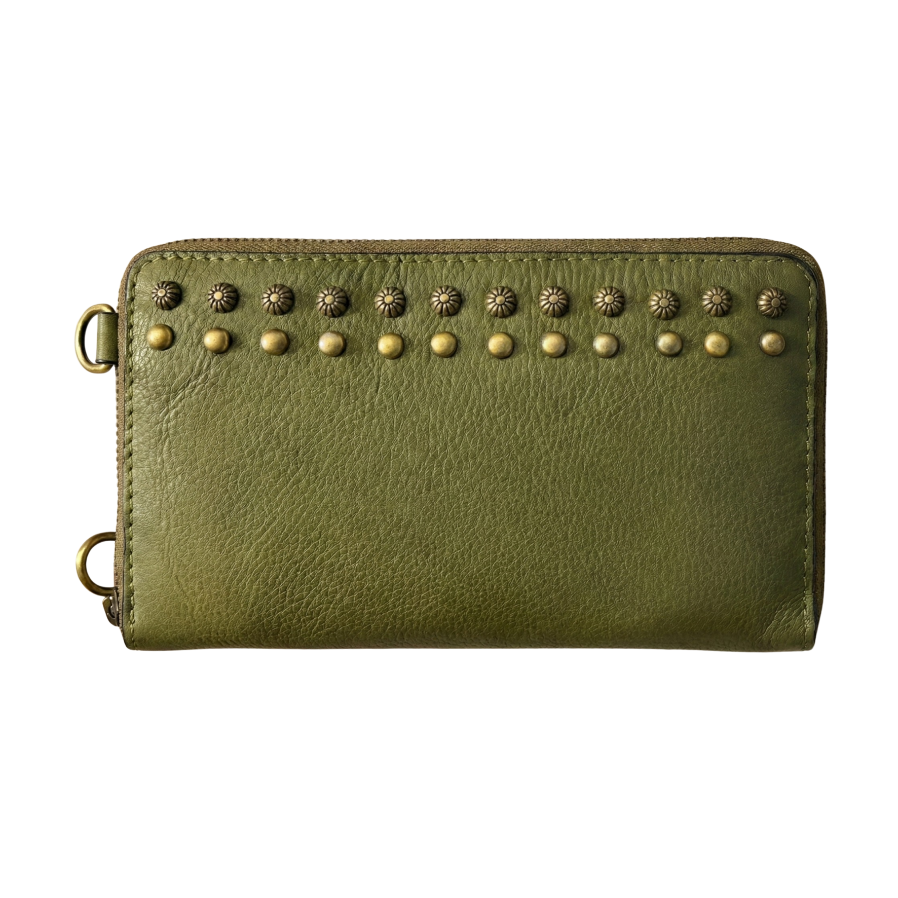 Women’s Olive Green Clutch Wallet