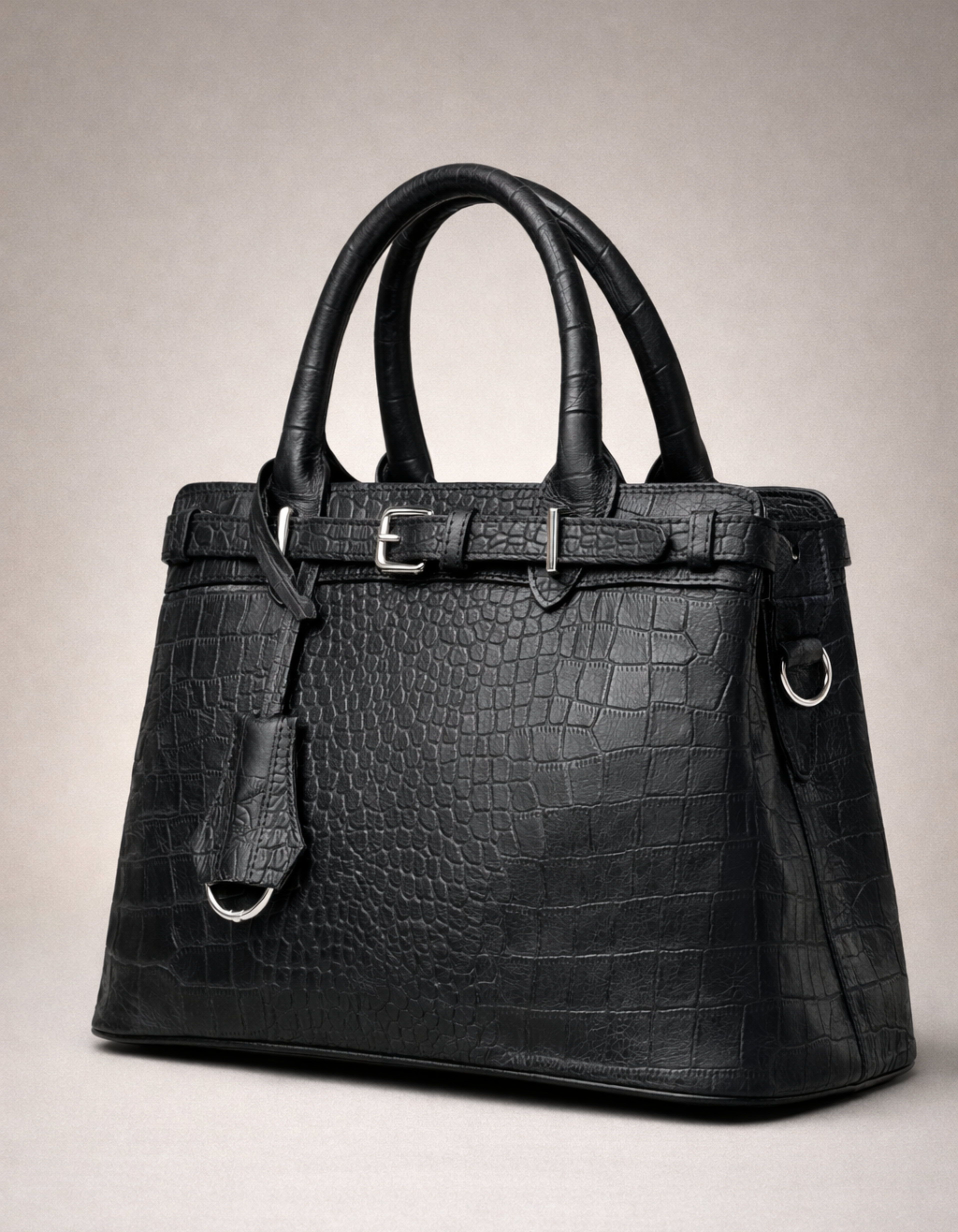 black handbag