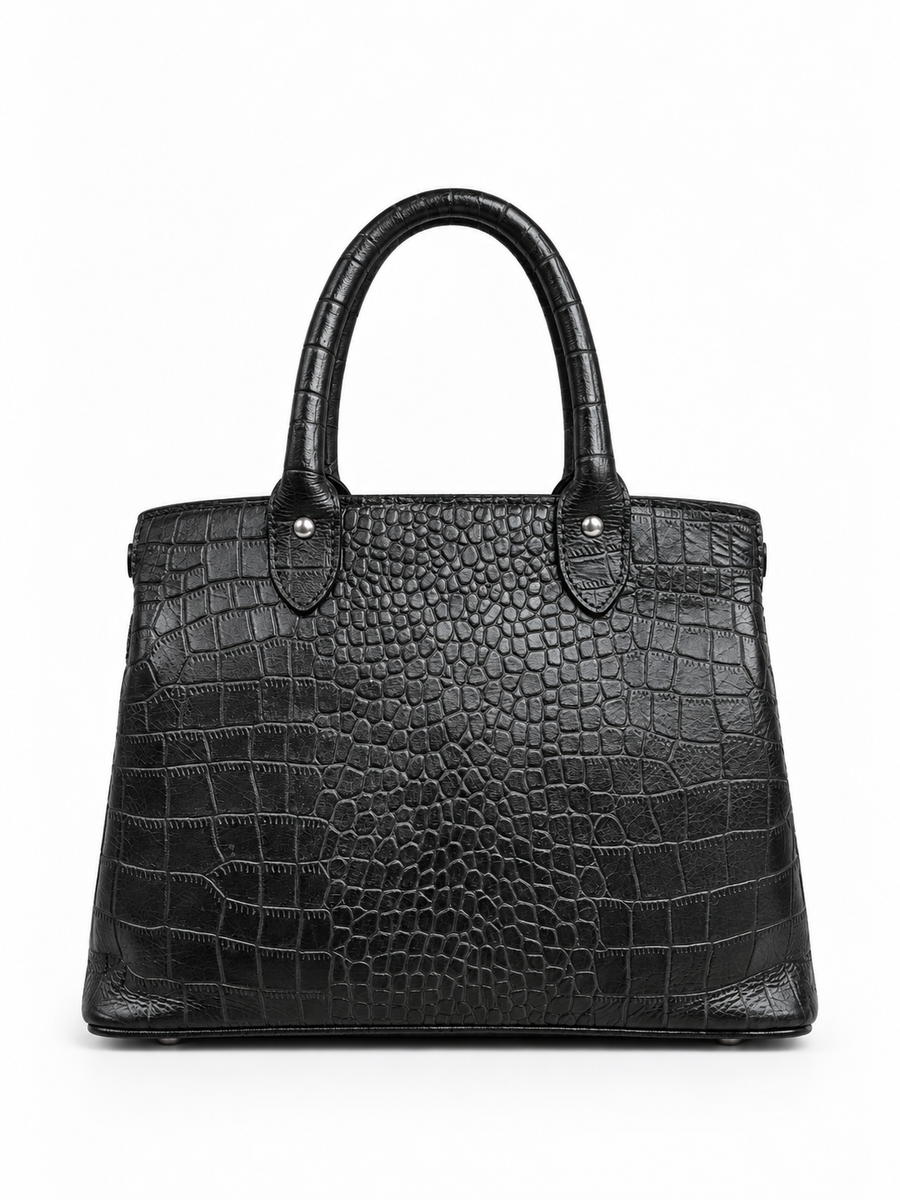 black handbag