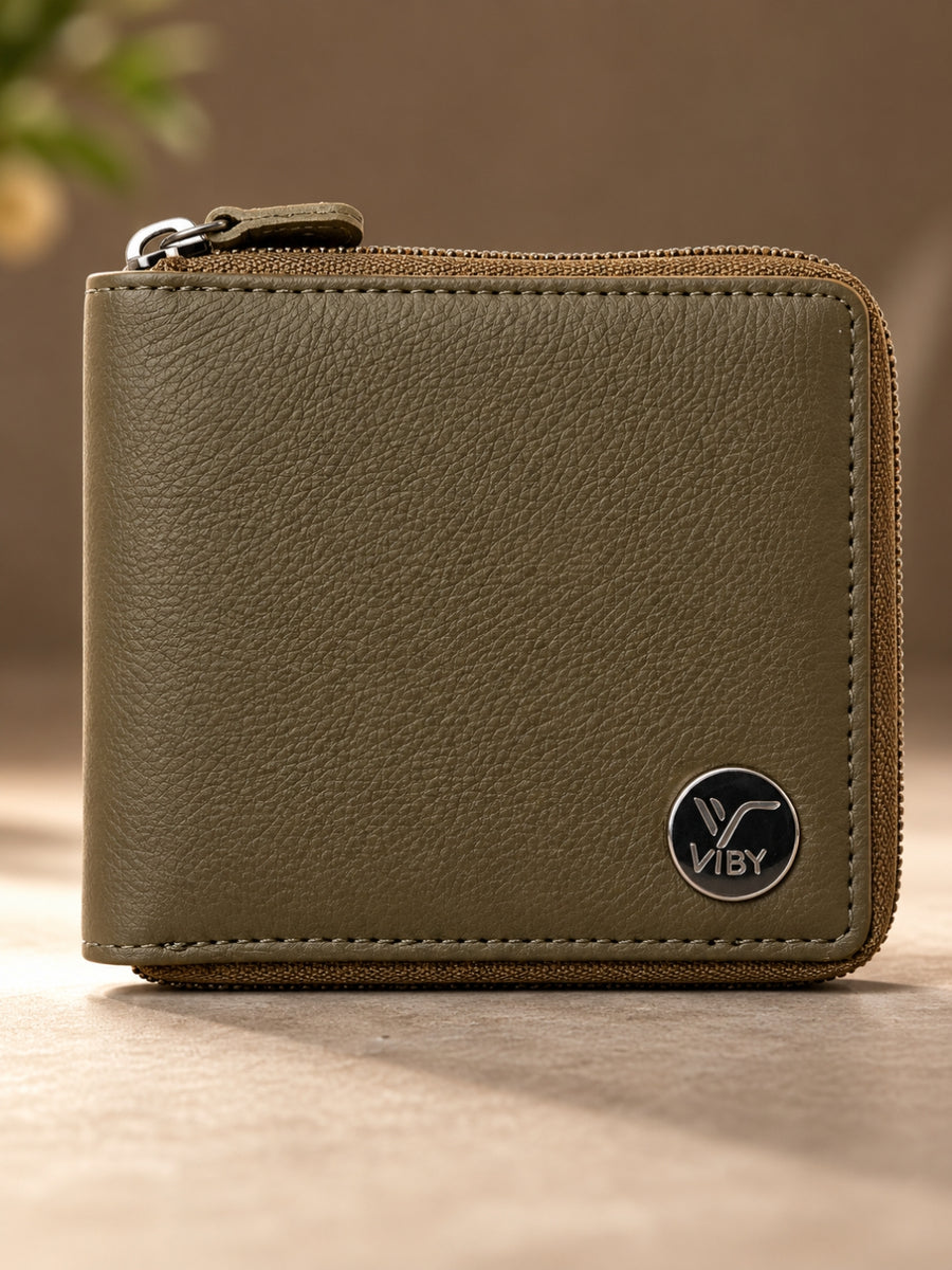 Zipper Wallet  green