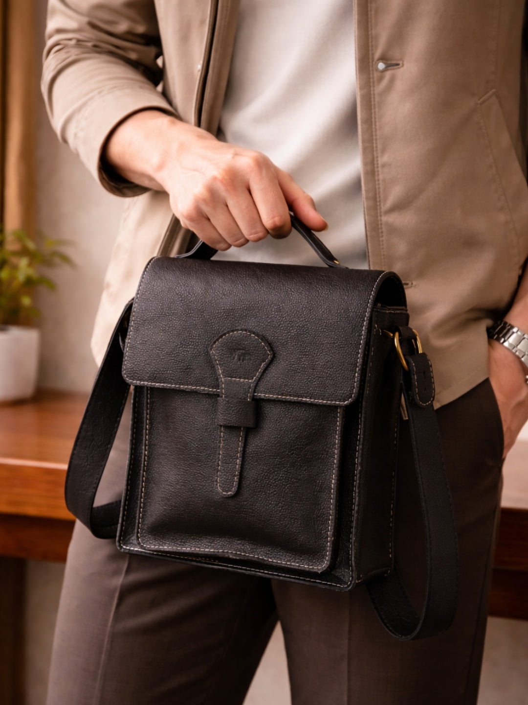 Men’s Rover Sling Bag black
