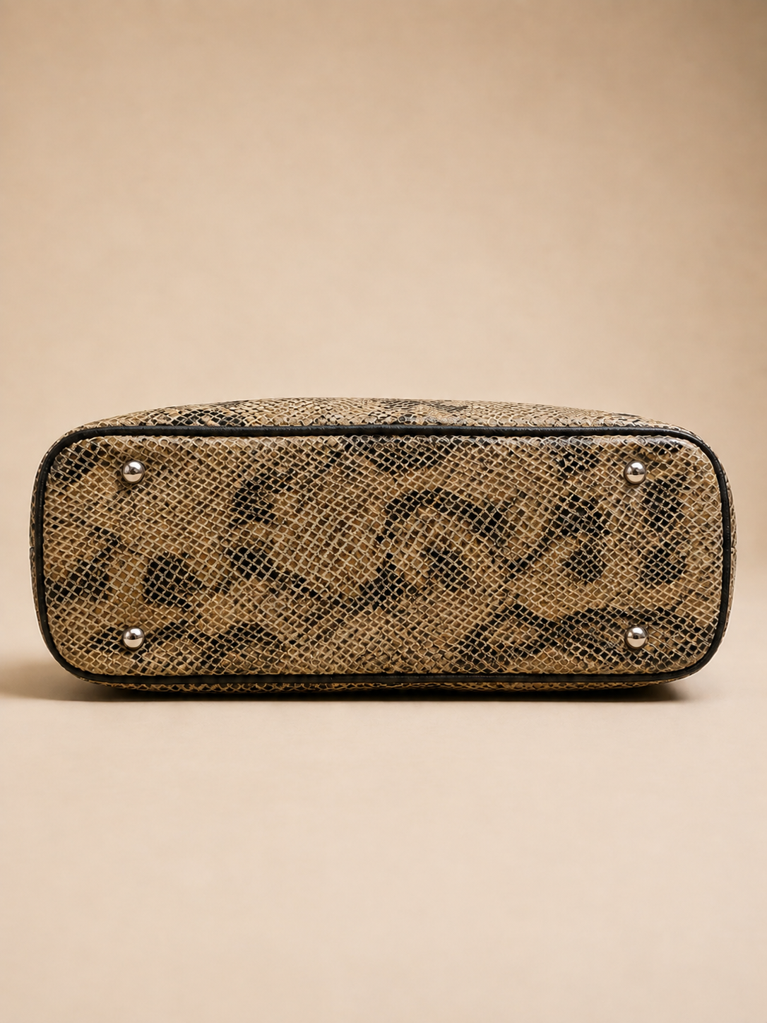 Sienna Python Texture Leather Handbag
