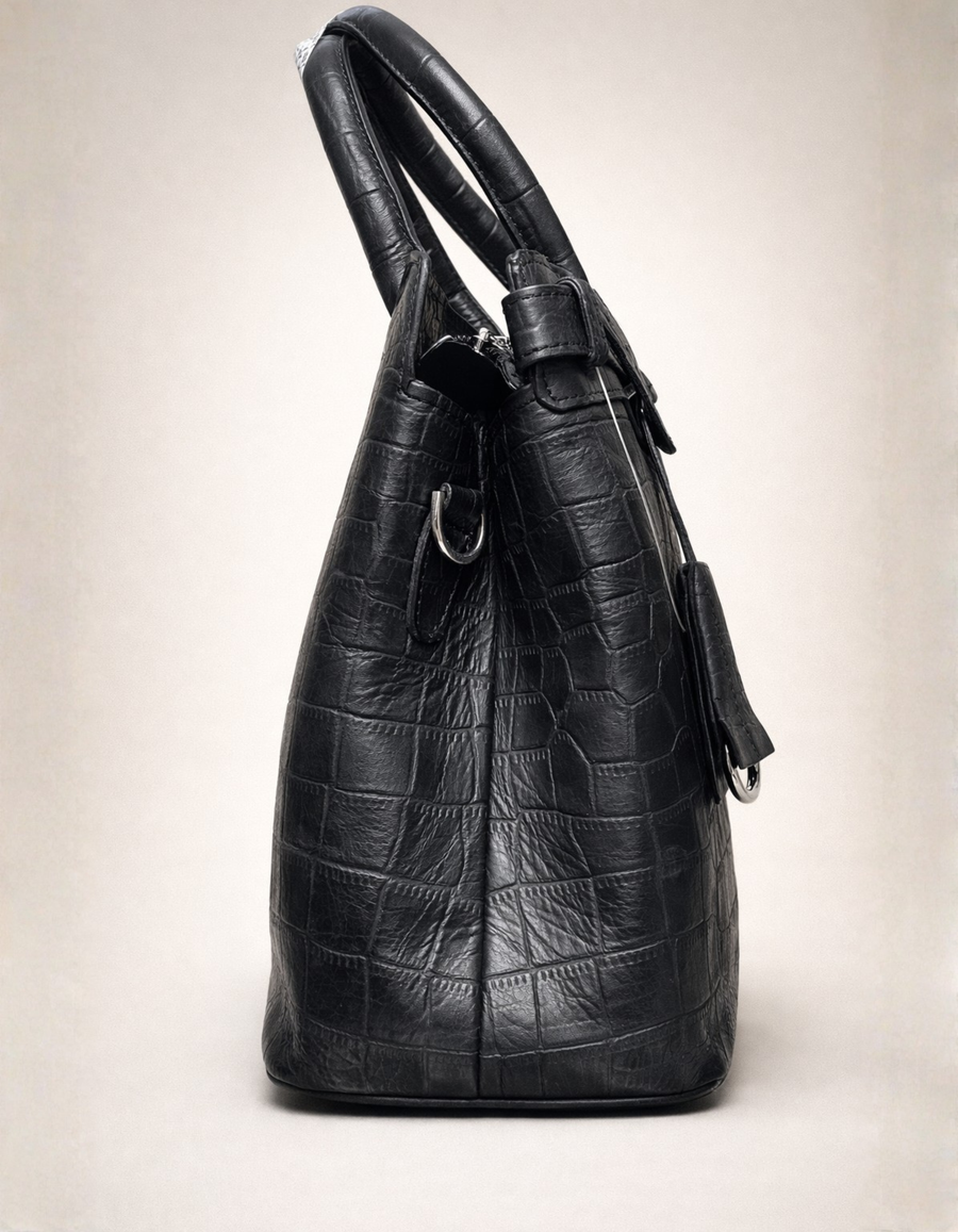 black handbag