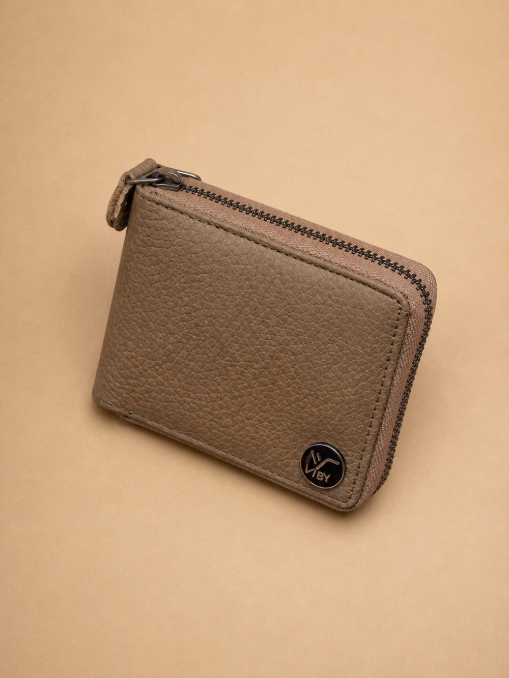 Zipper Wallet  light brown