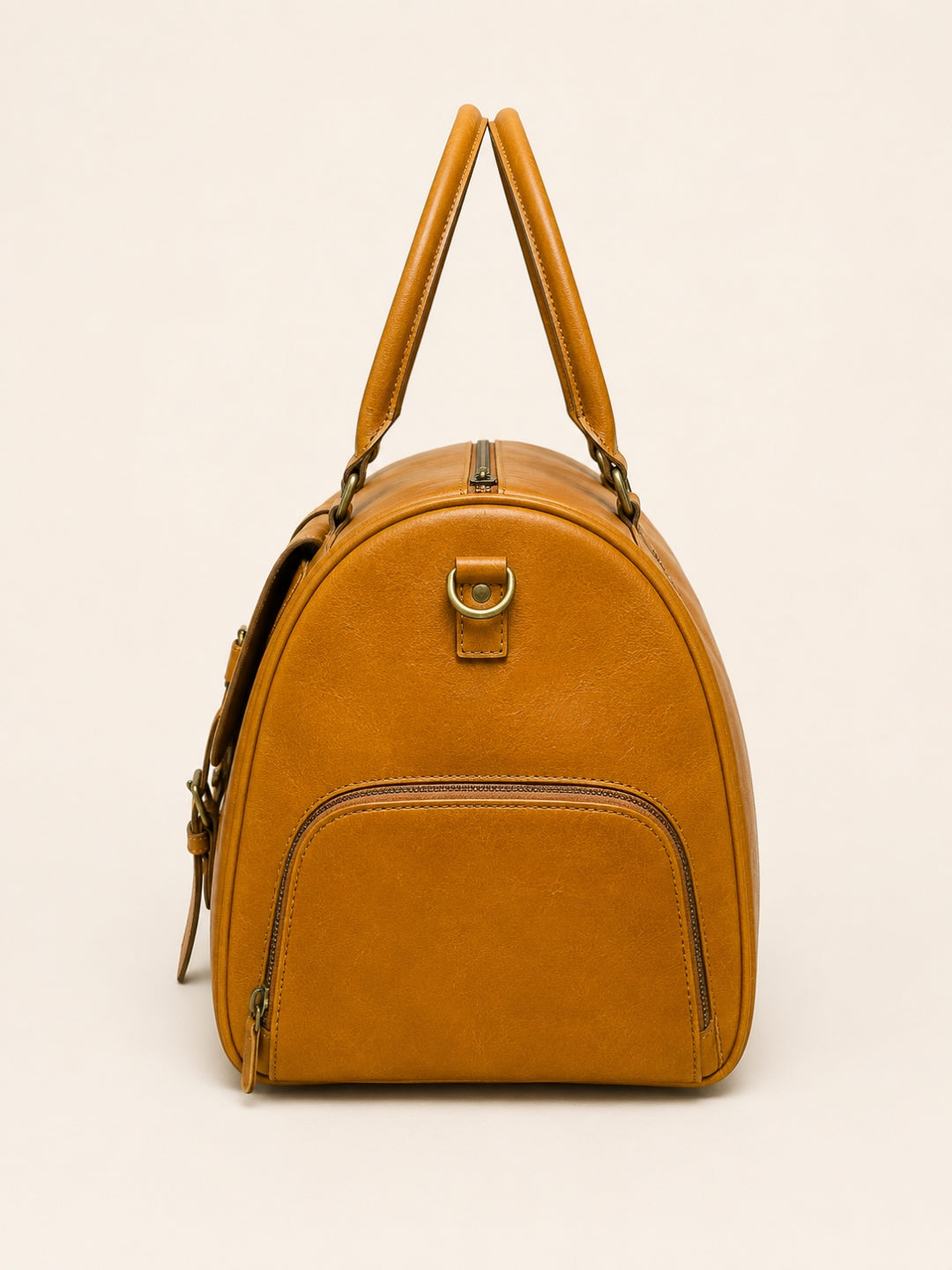 leather duffel bag