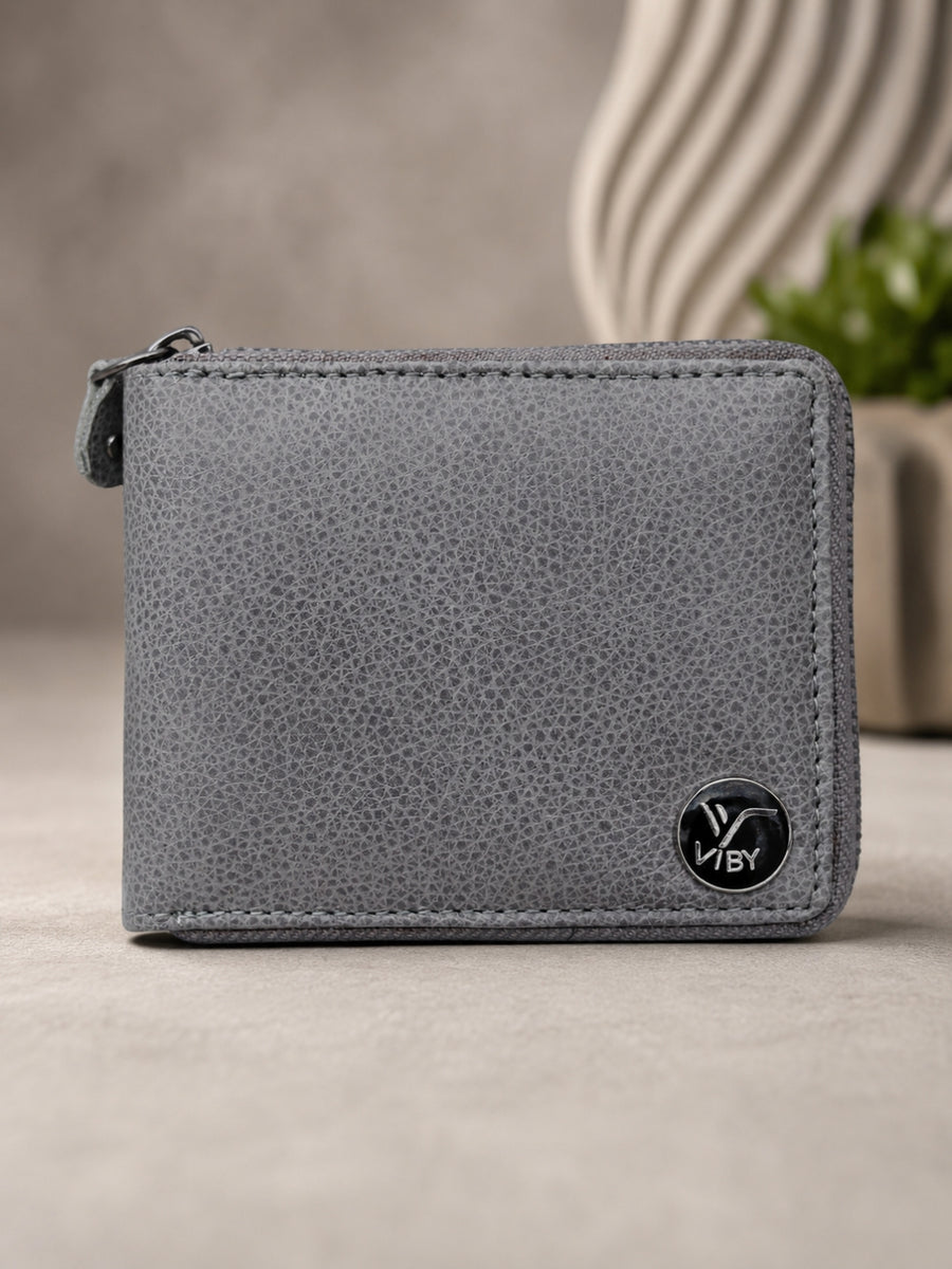 Zipper Wallet  grey