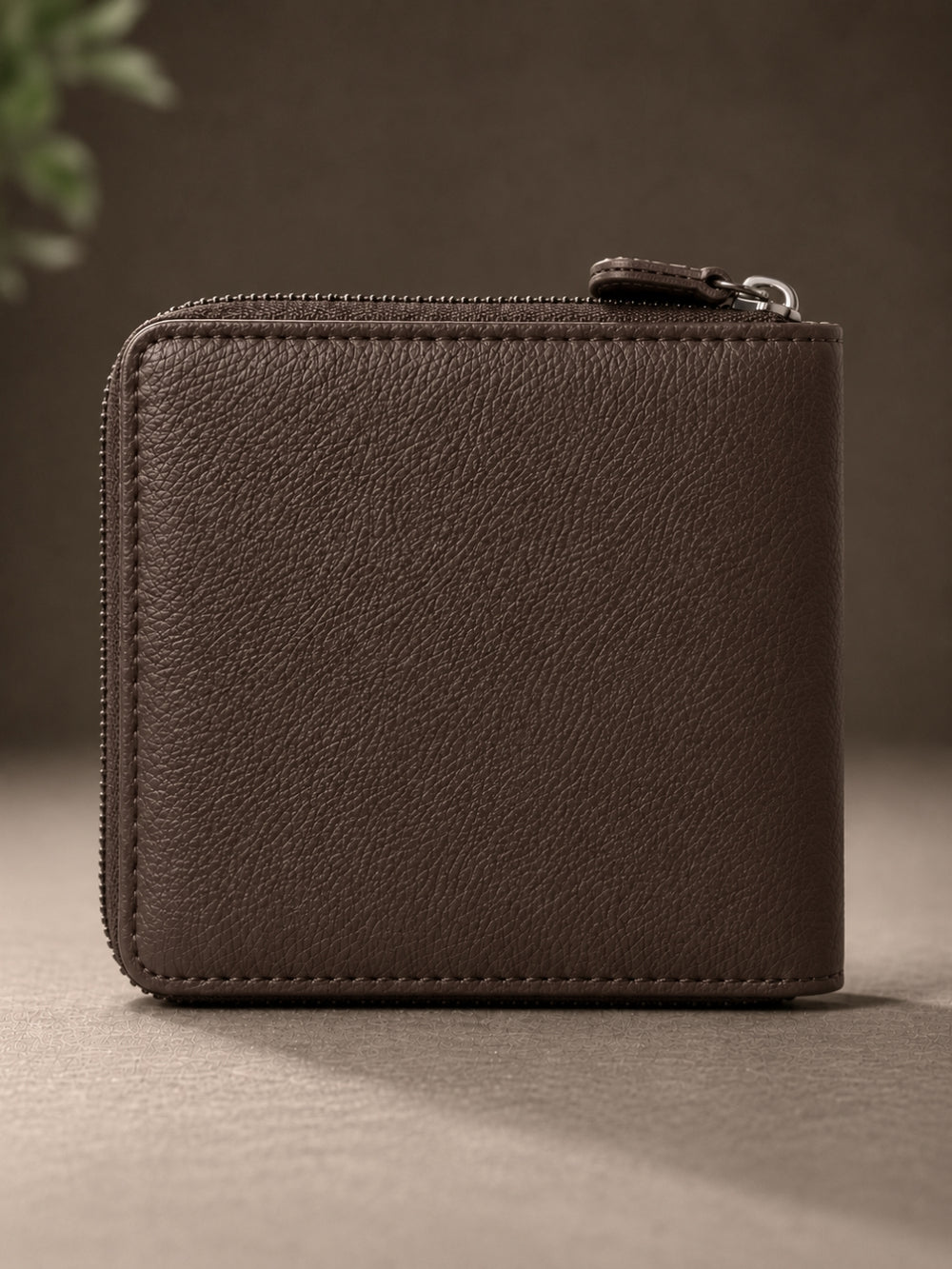 Zipper Wallet  brown