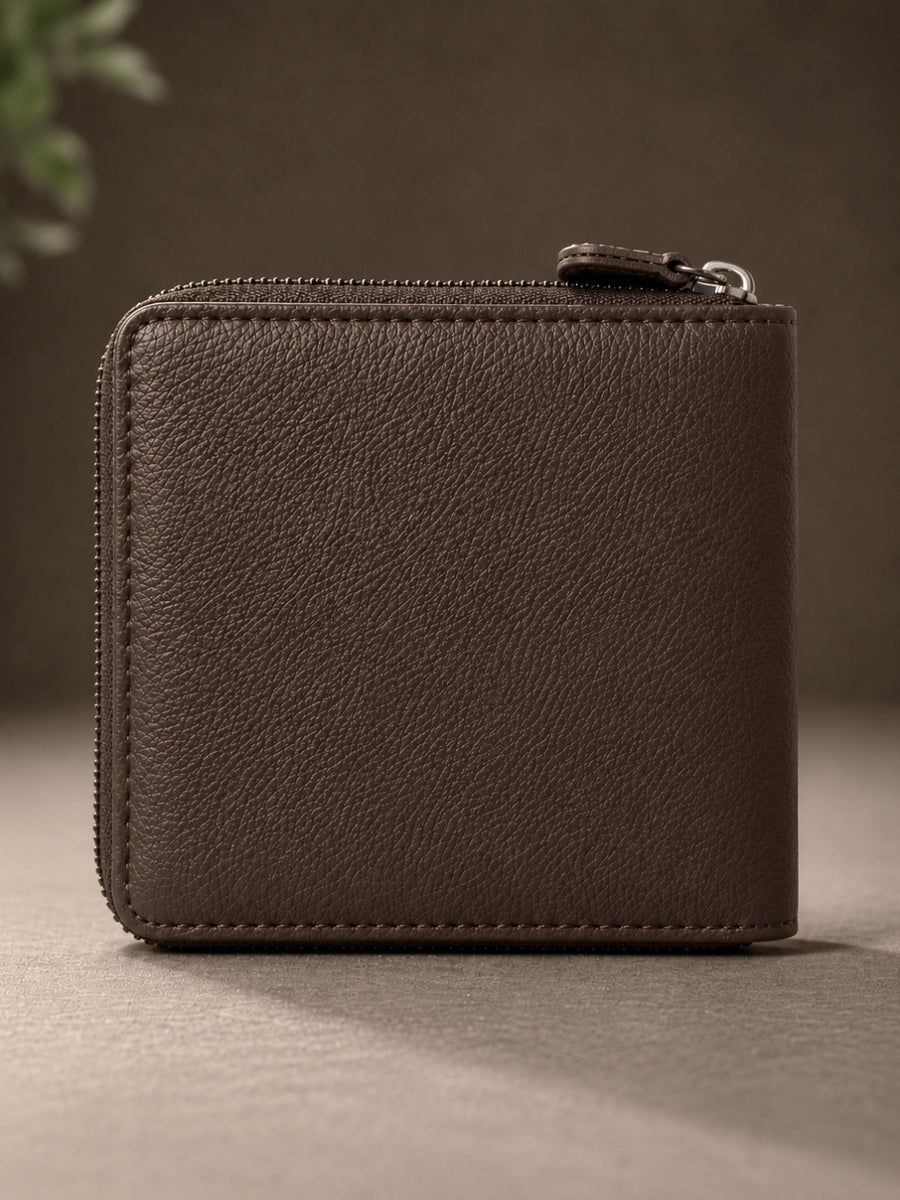 Zipper Wallet  brown