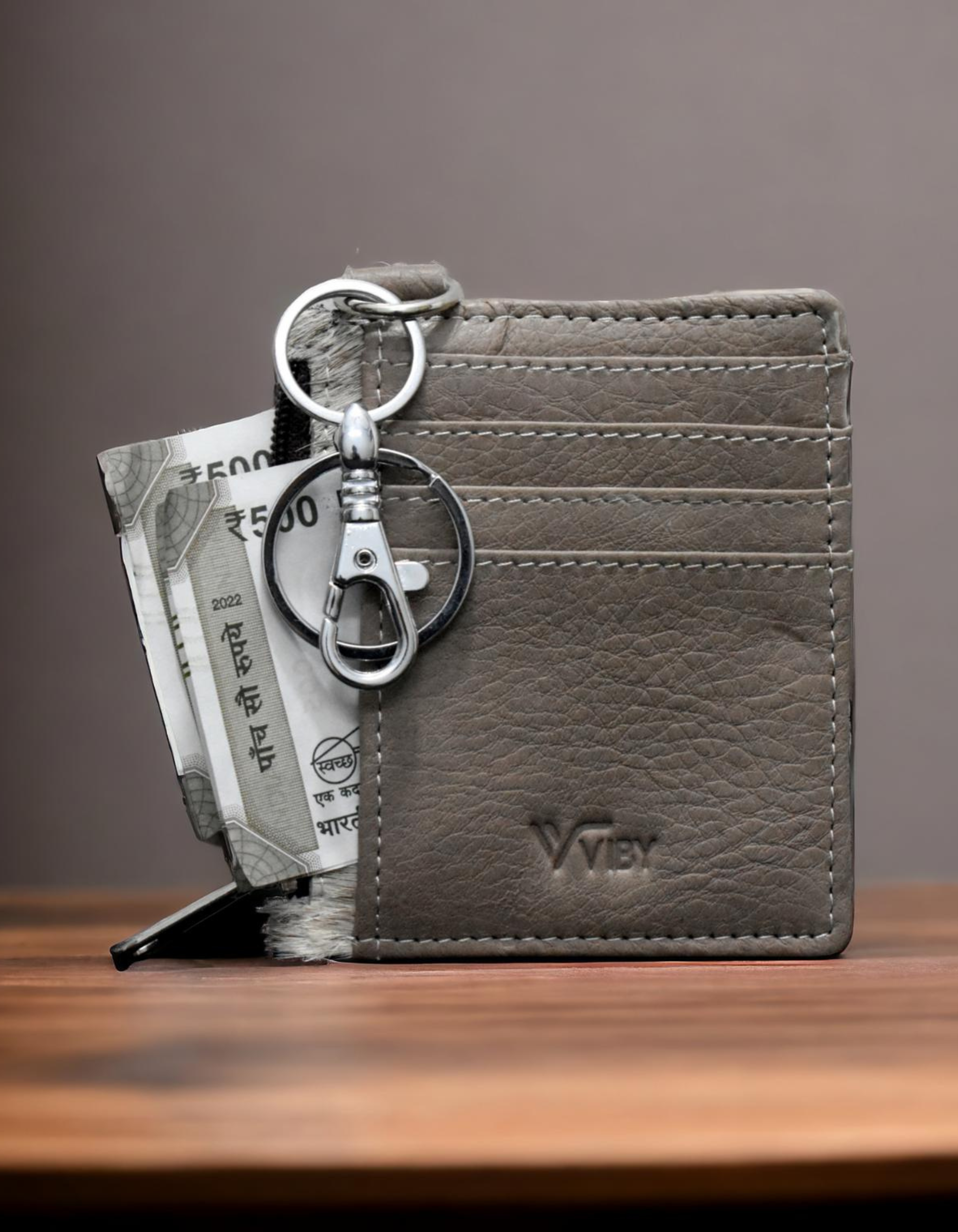 brown keychain