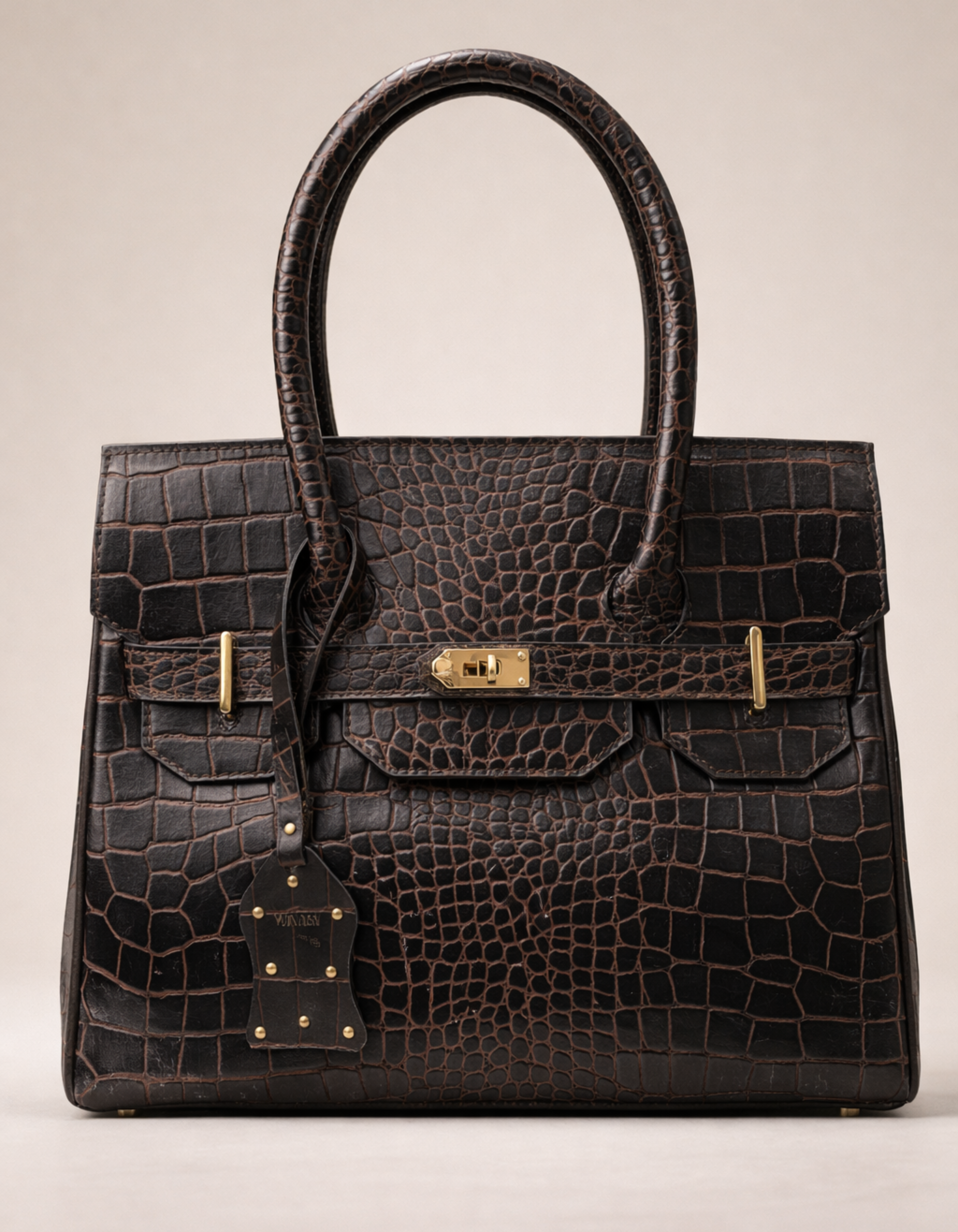 Black with Brownline