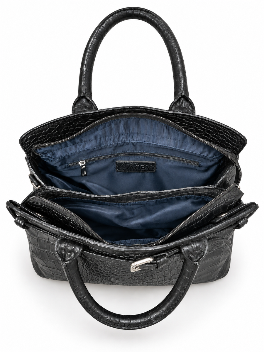 black handbag
