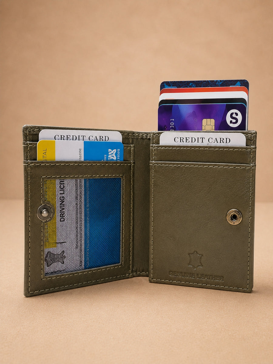 green Pop-Stack Pop-up Wallet