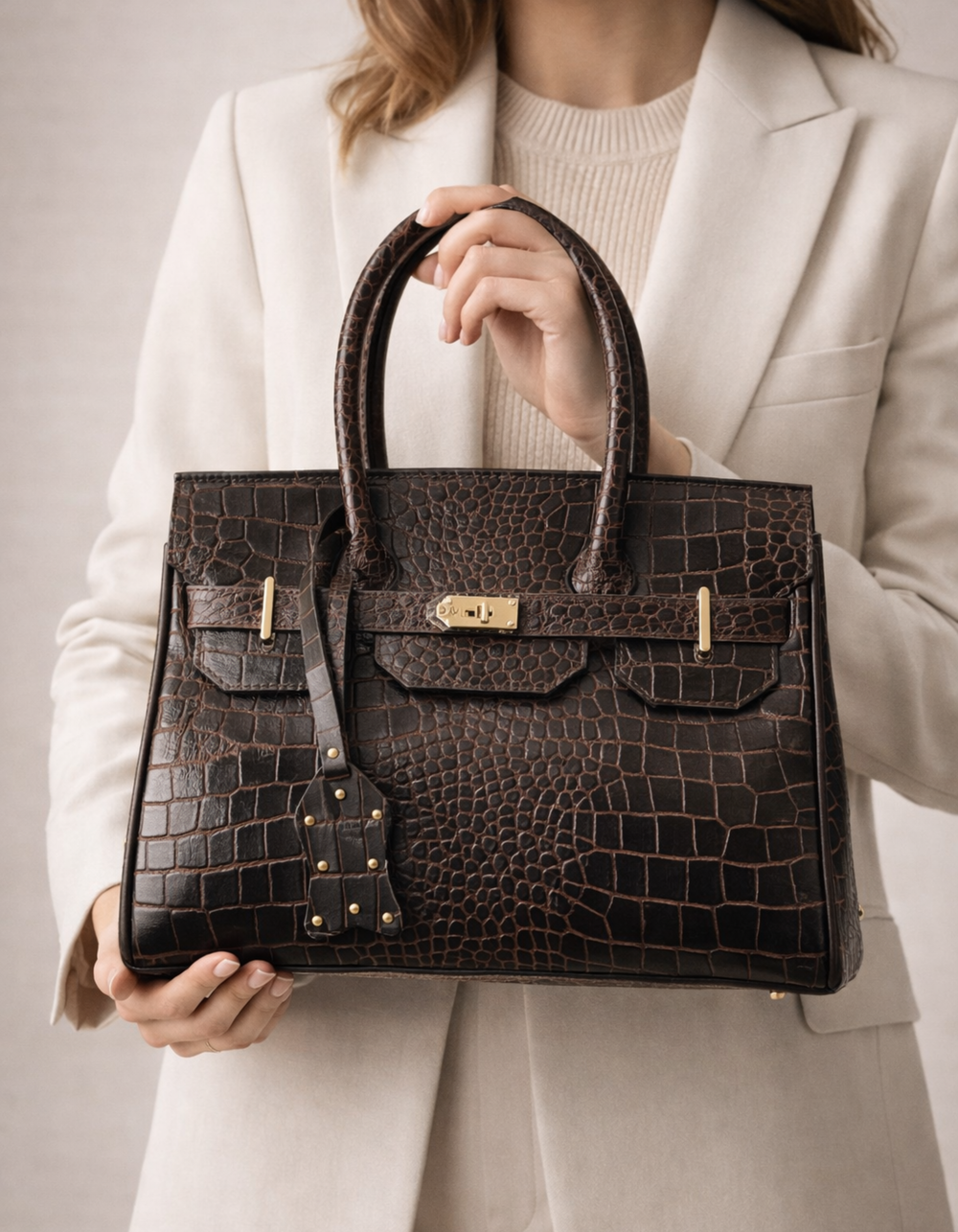 Black with Brownline