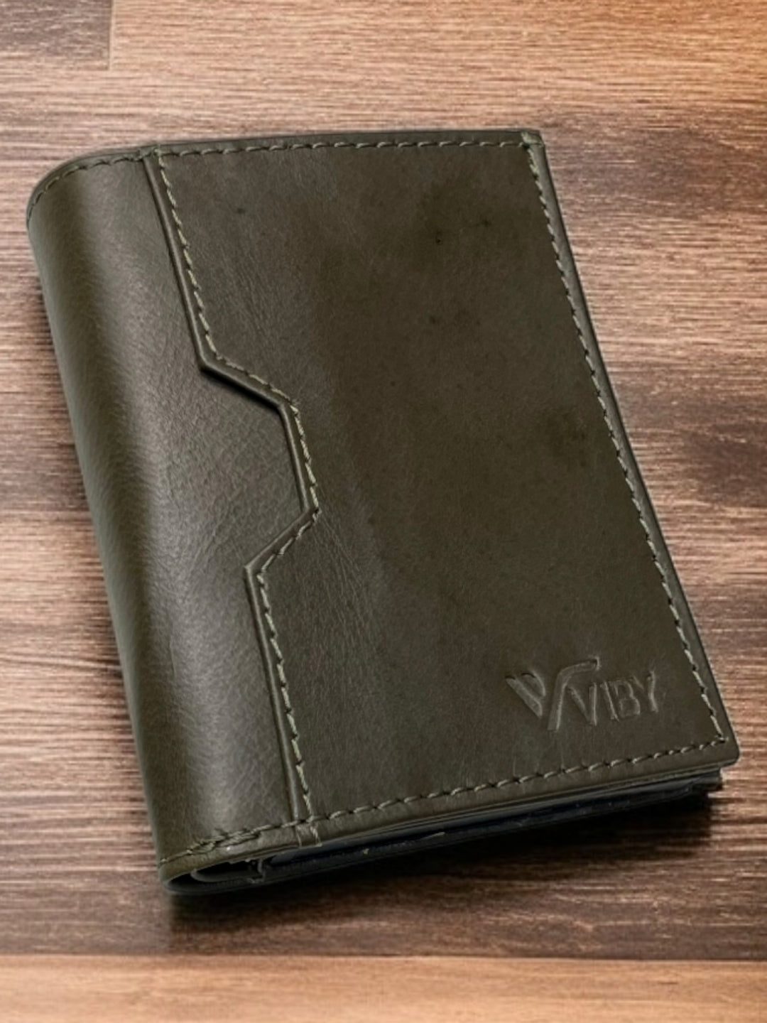 green Pop-Stack Pop-up Wallet