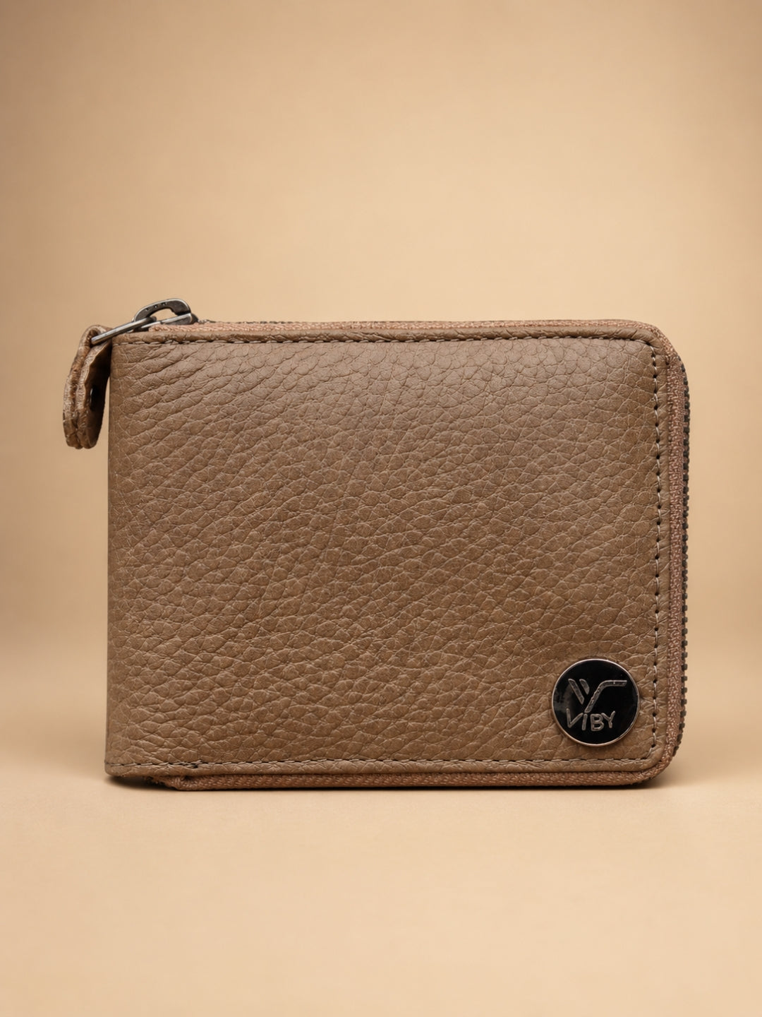 Zipper Wallet  light brown