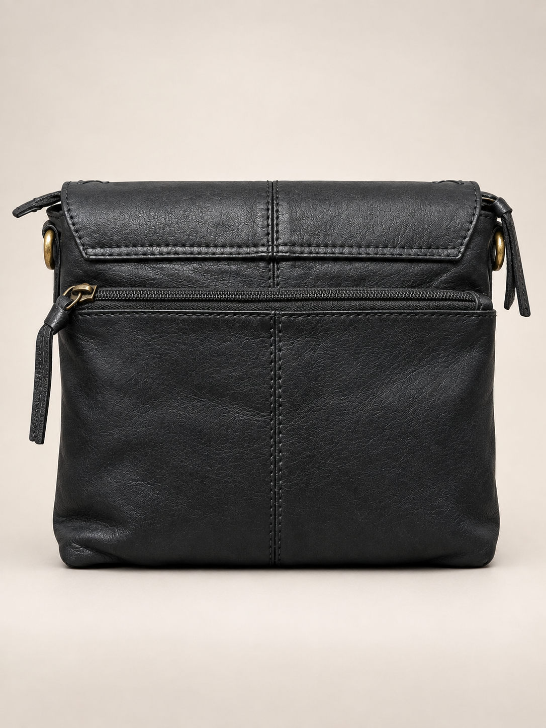 Black Braided Sling Bag