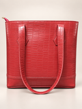 Red Croc Tote 