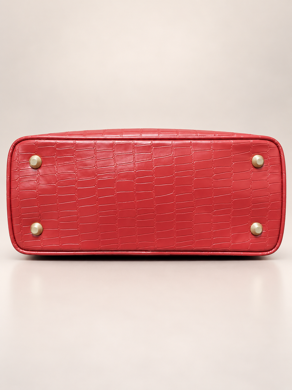 Red Croc Tote 